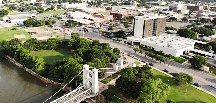 Waco city view, Texas
