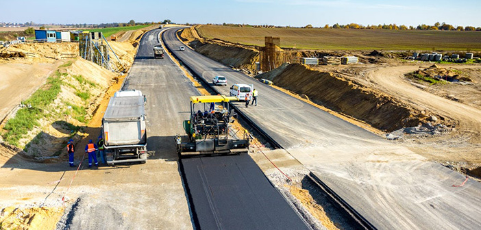 Highway Construction in Waco, Texas